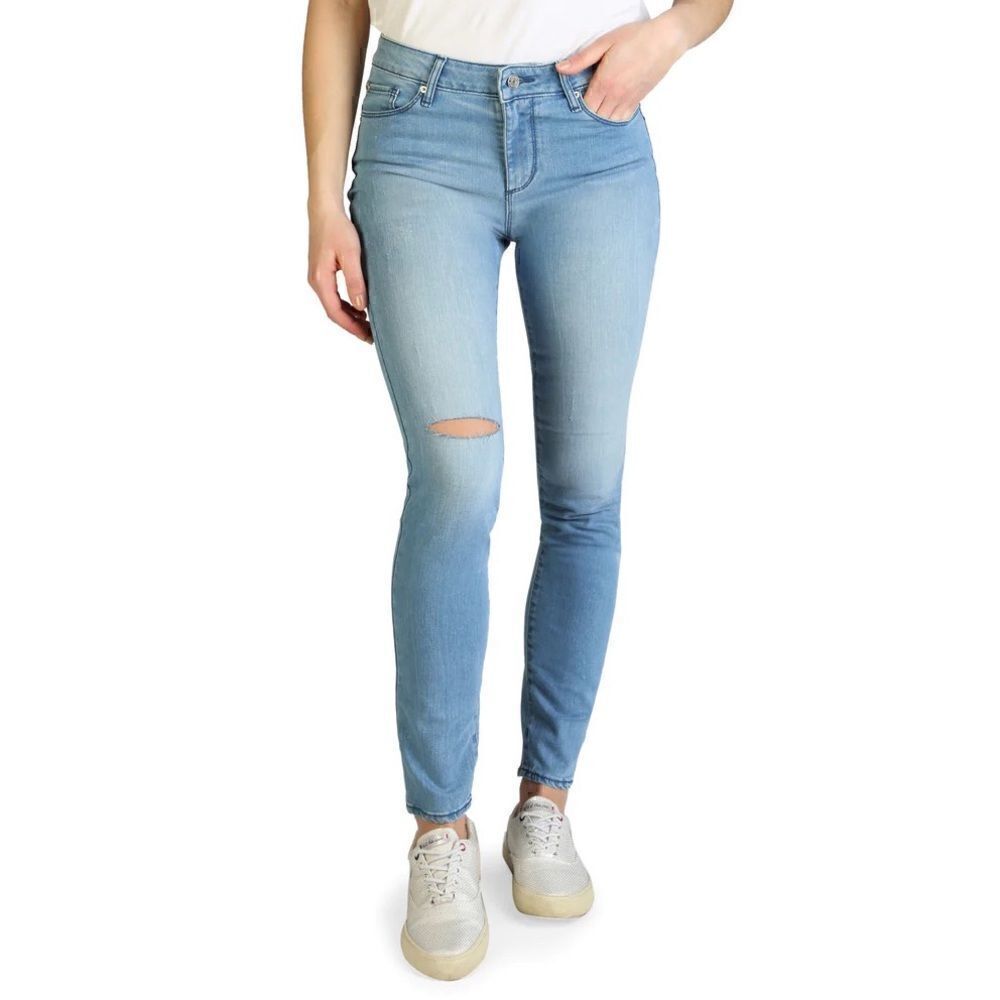 A/X Armani exchange distressed skinny jeans